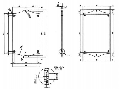 Caixa Patola / Case para Montagem 38 x 85 x 124 mm - PB-112/2 TE - Imagem 6