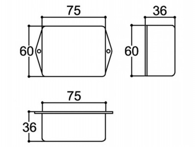 Caixa Patola / Case para Montagem 36 x 60 x 90 mm - PB-075 - Imagem 4