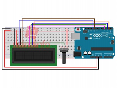 Display LCD 16x2 com fundo verde - Imagem 5