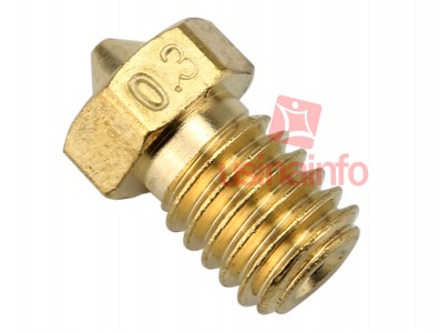 Nozzle Bico Extrusora Impressora 3D 0.3mm - Imagem 2