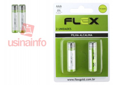 Pilha Alcalina AAA 1,5V - Kit com 2 unidades - Imagem 3