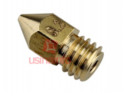 Nozzle Bico Extrusora Impressora 3D 0.2mm - Imagem 2