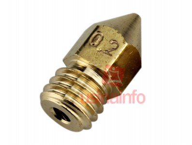 Nozzle Bico Extrusora Impressora 3D 0.2mm - Imagem 3