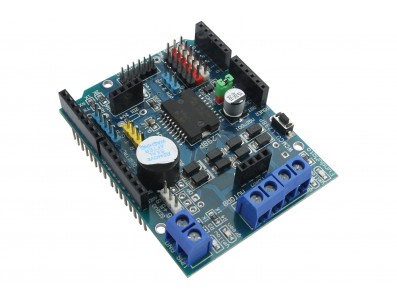 Motor Shield L298 Driver Ponte H com Interfaces para Servo e Bluetooth - Imagem 2