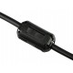 Núcleo de Ferrite Supressor / Clip Conector Filtro Emi Rfi Para Cabos até 5mm - Thumb 3