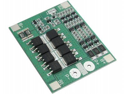 Controlador de Carga 18650 3S BMS / Placa de Proteção de Carga para Bateria 18650 3S 25A 12V - Imagem 2