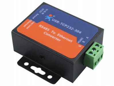 Conversor RS485 para Ethernet TCP/IP USR-TCP232-304 + Fonte de Alimentação - Imagem 2