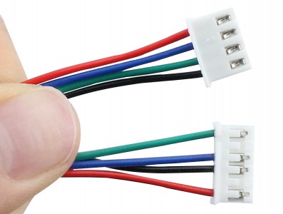 Cabo para Motor de Passo da Impressora 3D Conector JST 4 / 6 Pinos com 4 Vias - Imagem 2