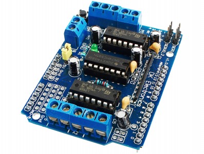 Motor Shield Arduino L293D Driver Ponte H - Imagem 2