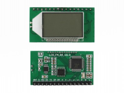 Receptor FM PLL LCD 87-108MHZ com Tela de 1" - Compatível com Comando Serial - Imagem 3