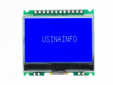 Display LCD 128x64 JLX12864G-086 SPI para Projetos - Imagem 1