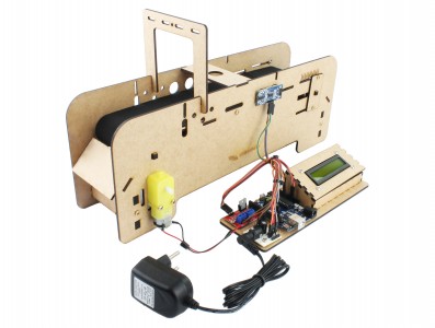 Esteira Arduino em MDF Completa para Projetos EA100 - Imagem 1