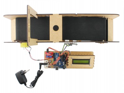 Esteira Arduino em MDF Completa para Projetos EA100 - Imagem 4