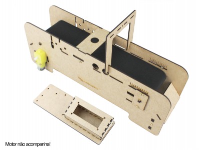 Estrutura para Esteira Arduino em MDF + Manual de Montagem - Imagem 2