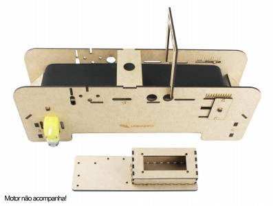 Estrutura para Esteira Arduino em MDF + Manual de Montagem - Imagem 3