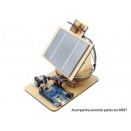 Estrutura em MDF para Rastreador Solar para Arduino + Manual de Montagem