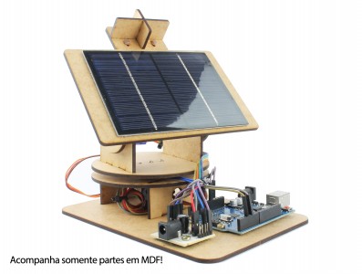 Estrutura em MDF para Rastreador Solar Arduino - Imagem 2