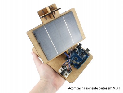 Estrutura em MDF para Rastreador Solar Arduino - Imagem 4