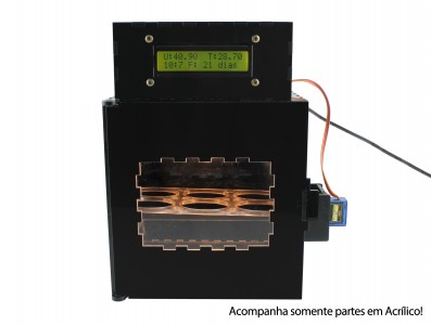 Estrutura em Acrílico para Chocadeira Arduino EGG - Imagem 4