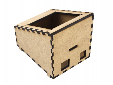 Suporte para Teclado Matricial 3x4 12 Teclas - Case Inclinado em MDF - Imagem 3