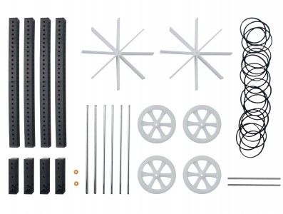 Kit de Engrenagens para Robótica Diy 120 Peças - Imagem 2