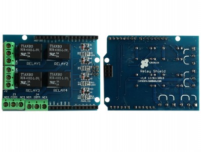 MODULO DE RELE PARA ARDUINO 5V 4 CANAIS - Imagem 3