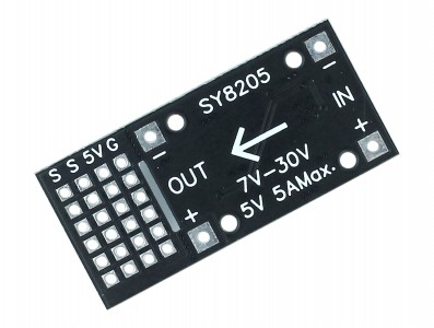 Regulador de Tensão 5V Step Down 7 a 30V SY8205 para Alimentação de Servo Motor - Imagem 2