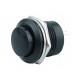 Pulsador Push Button NA / Chave Botão R13-507 6A Preto - Thumb 1