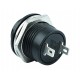 Pulsador Push Button NA / Chave Botão R13-507 6A Preto - Thumb 2