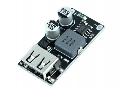 Regulador de Tensão 5V USB Step Down 1 Canal Compatível com QC3.0 QC2.0 - Imagem 1