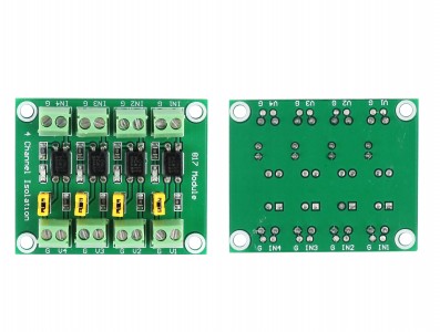 Isolador Óptico PC817 4 Canais 3.6-24V - Imagem 3