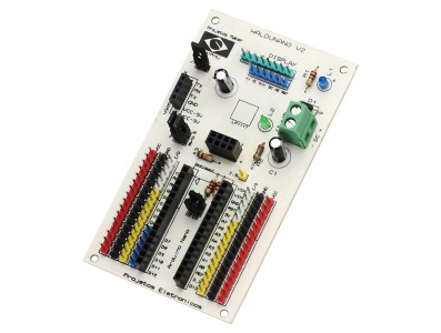 Waldunano V2 Shield para Arduino Nano com Conexão para ESP8266, Bluetooth, Display e Xbee - Imagem 1