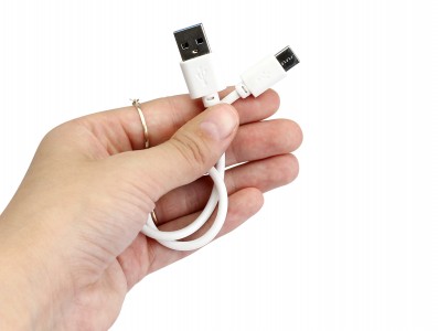 Cabo USB tipo C 30cm 3A Turbo para Raspberry Pi 4 e Celular - Branco - Imagem 3