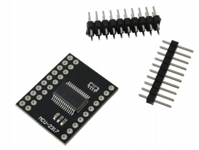 Módulo MCP23017 Serial Bidirecional I2C SPI / Expansor de I/O 16 Bits - Imagem 1