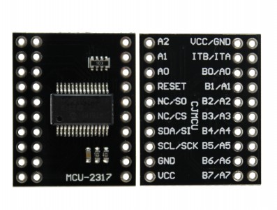 Módulo MCP23017 Serial Bidirecional I2C SPI / Expansor de I/O 16 Bits - Imagem 3