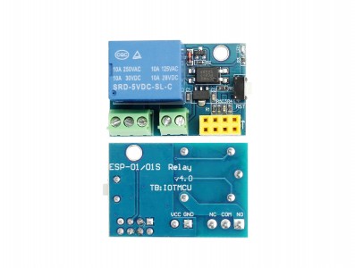 Adaptador ESP8266 ESP-01 com Relé 5V 10A 1 Canal - Imagem 3