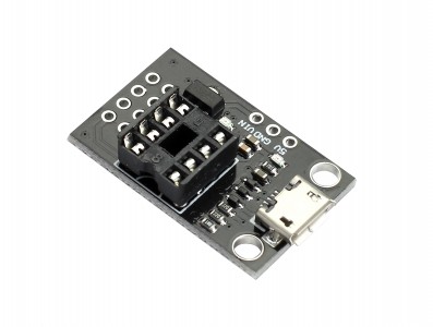 Módulo Programador Attiny85, Attiny13A, Attiny25 e Attiny45 com Micro USB - Imagem 2