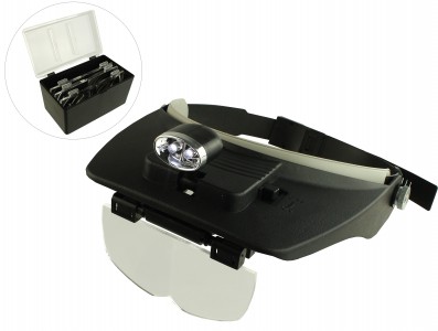 LUPA DE CABECA SLC-1009 LED - Imagem 1