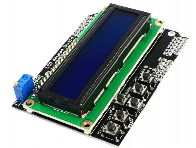 Shield LCD 16x2 / LCD Keypad Shield com botões para Arduino - Imagem 4