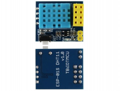 Adaptador ESP8266 ESP-01 com Sensor de Temperatura e Umidade DHT11 - Imagem 3