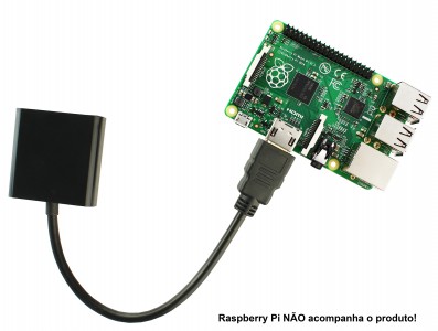 Adaptador HDMI para VGA com Saída de Áudio e Chip Conversor Integrado - Imagem 4