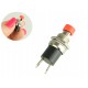 Chave Push Button PBS-110 Vermelha NA 1,5A com Trava - Thumb 1