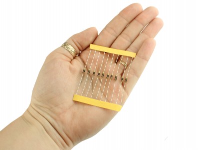 RESISTOR 10R 1/4W - KIT COM 100 UNIDADES - Imagem 4