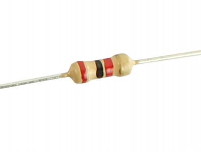 RESISTOR 2K 1/4W - KIT COM 100 UNIDADES - Imagem 2