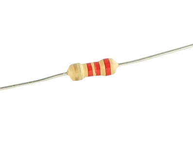 RESISTOR 2K2 1/4W - KIT COM 100 UNIDADES - Imagem 2