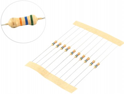 Resistor 56K 1/4W - Kit com 10 unidades - Imagem 1