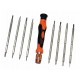 Kit de Chaves Profissionais para iPhones e Smartphones / Chave Torx, Pentalobe, Philips, Fenda, Allen e outras + Estojo - JM8124 - Thumb 2