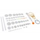 Kit de Engrenagens Plásticas 75 Peças KE75 / Polias, Correias, Cremalheiras e Outros para Robótica DIY Arduino - Thumb 4