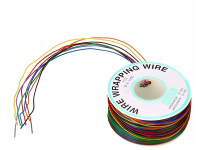 Fio Wire Wrap 30AWG Colorido 8 Cores - Rolo com 120 metros - Imagem 1