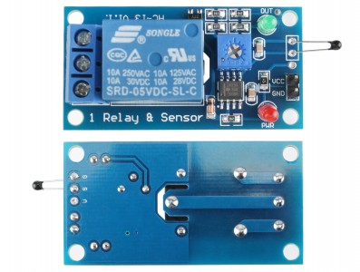 Relé de Temperatura com NTC / Sensor de Temperatura com Relé - Imagem 3